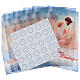 Ricordo prima confessione Gesù con bimbo in ginocchio 25X20 cm s2
