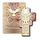 Confirmation souvenir, wooden cross, 6x4 in s1