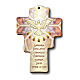 Confirmation souvenir, wooden cross, 6x4 in s2