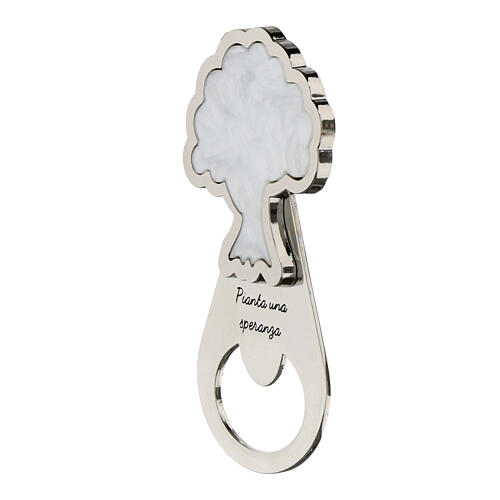 Tree of Life bottle opener with inscription, religious favour, 4x2 in 2