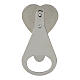 Heart-shaped bottle opener with inscription, religious favour, 4x2 in s3