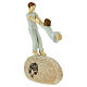 Bomboniera padre e figlia 12 cm s2