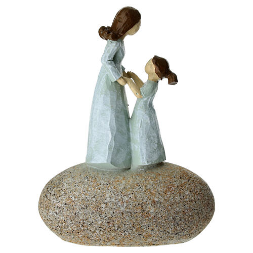 Remerciement mère et fille 12 cm 4