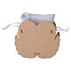 Wedding favor with white bag, 7 cm s4