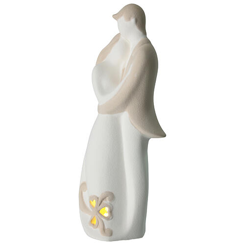 Hochzeit-Gastgeschenk mit Lichtlein 20 cm 3