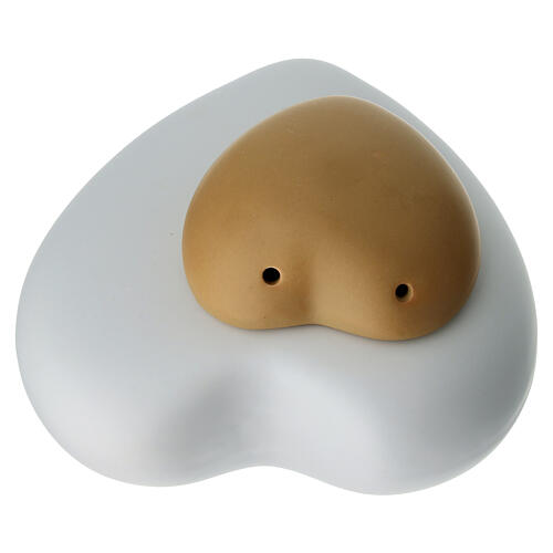 Lembrancinha difusor dois corações 10 cm 2