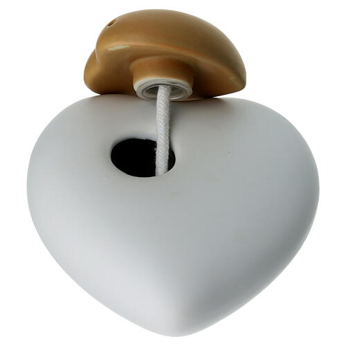 Lembrancinha difusor dois corações 10 cm 3