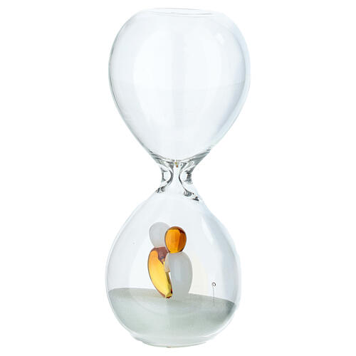 Hourglass favour with lovers 3