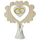 Wedding Favor Tree with Loving Couple, 15 cm s1