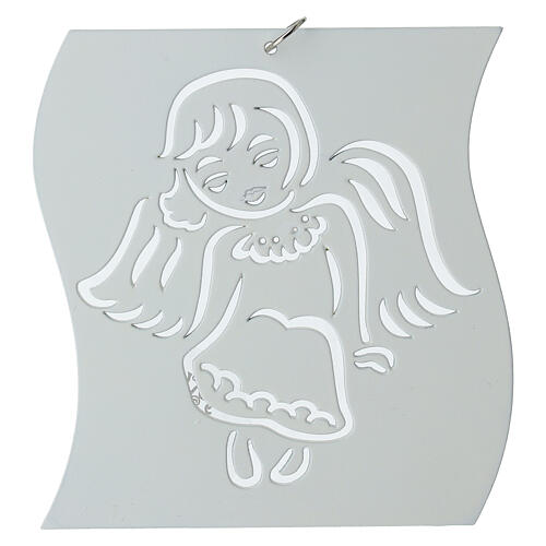 Quadro anjo madeira 10 cm 1