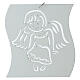 Quadro anjo madeira 10 cm s1
