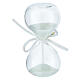 White sand hourglass with golden heart, 3 in s2