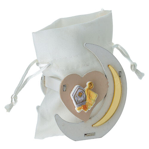 Gastgeschenk Herz Firmung 5x5 cm Harz 3