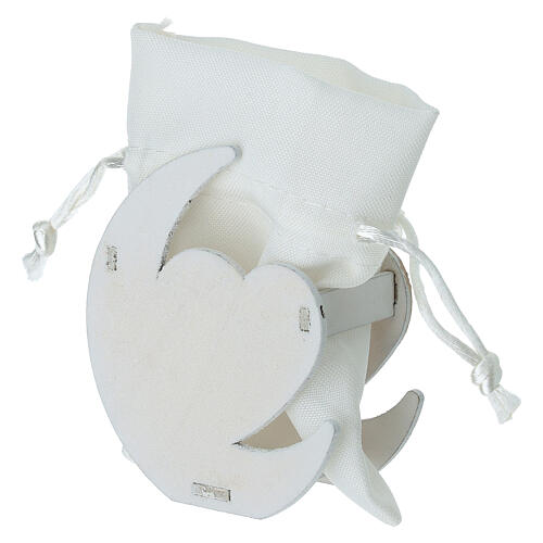 Gastgeschenk Herz Firmung 5x5 cm Harz 4