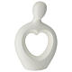 Set Liebespaar Halbfigur Herz aus Porzellan 24 cm s3