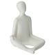 Porcelain set of seated lovers, 7.5 in s4