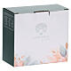 Caminetto led 10x5x11 cm vetro oro s5