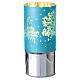 Bagutta Matte Light Blue Glass Tree of Life LED Favor Lamp s2