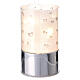 Glass lamp with red hearts and micro LED, favour by Bagutta s2
