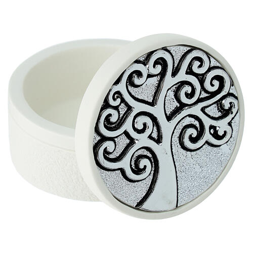 Round 'Tree of Life' Favor Box 5.5 cm, Bagutta 3