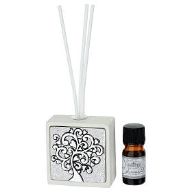 Remerciement diffuseur Arbre de Vie agrumes 6x6 cm Bagutta