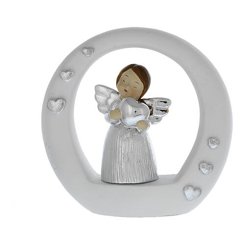 Angel-shaped favour with heart and little hearts by Bagutta, 3 in 2