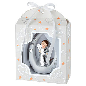 Upominek Aniołek z gwiazdą i sercami, 8 cm, Bagutta