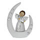 Angel favor with star and small hearts 8 cm high, Bagutta s2