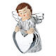 Recuerdo angelito con corazón 7 cm Bagutta s2