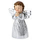 Favour by Bagutta: little angel with joined hands,3 in, silver dress s1