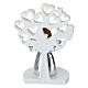 Recuerdo angelito y árbol de la vida corazones 10 cm Bagutta s4