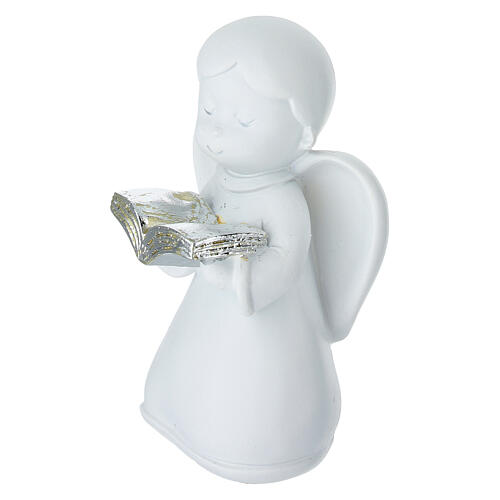 Recuerdo angelito con libro abierto 10 cm Bagutta 2