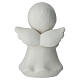 Bomboniera angioletto bianco cuore oro 10 cm Bagutta s4