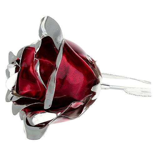 Rote Rose 40 cm Bagutta Gastgeschenk 2