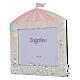 Pink circus tent photo frame with toys, 6x8 in, by Bagutta s2