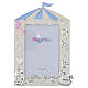 Portarretrato carpa de circo azul y juguetes 20x15 cm Bagutta s1