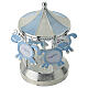 Musical Carousel with Blue Photo Frame 20 cm Bagutta s2