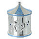 Carousel Piggy Bank Favor with Blue Horses 12 cm Bagutta s3