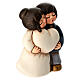 Small THUN seated embracing couple, wedding figurines s3