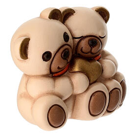 Coppia Teddy THUN con cuore dorato
