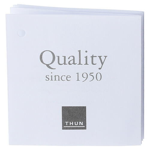 Teddy en céramique THUN avec moulin à vent rose 7