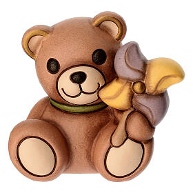 Teddy Primavera THUN in ceramica con girandola piccolo