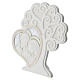 Bomboniera albero vita resina Sacra Famiglia 10x10cm s2
