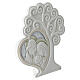 Tree of life favor in resin with Holy Family, 10x10 cm s3
