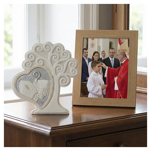 Tree of Life Confirmation favor in resin 10x10 cm 2