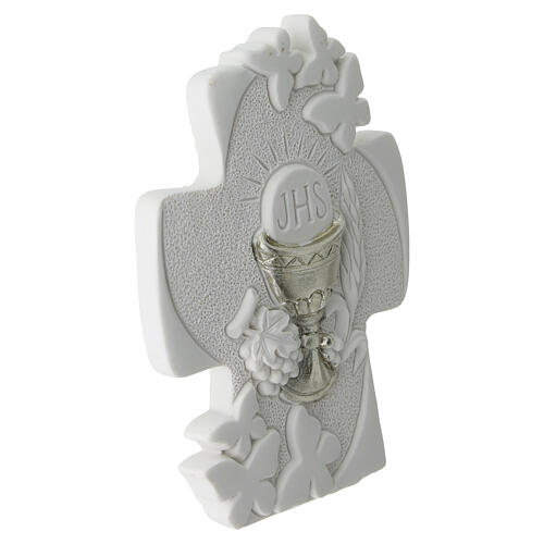 Resin First Communion Cross Favor, 10x10 cm 4
