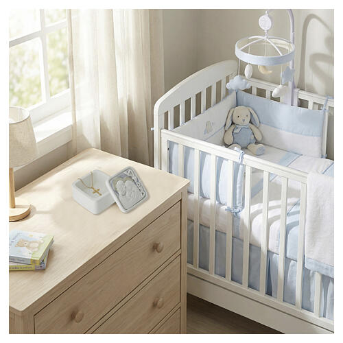 Remerciement boîte à bijoux en résine Sainte Famille 2