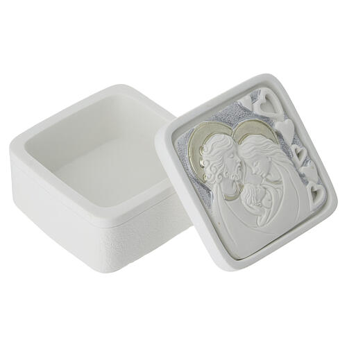 Holy Family resin jewelry box favor 3