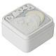 Jewellery box, Virgin with Child, Baptism favour, resin s4