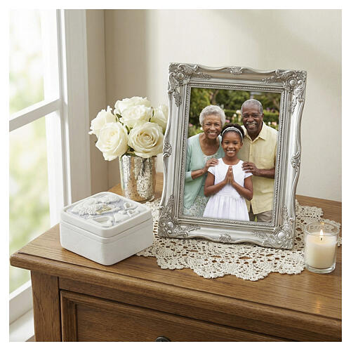 First Communion jewelry box favor for girls in resin 2